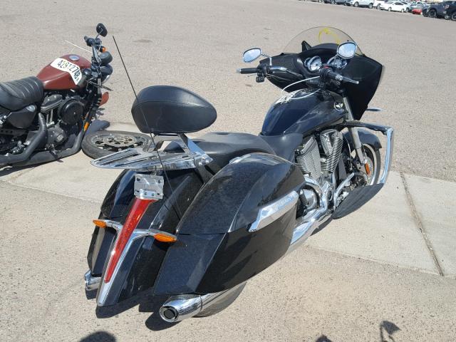 5VPDB36N2B3002626 - 2011 VICTORY MOTORCYCLES CROSS COUN Negro foto 4