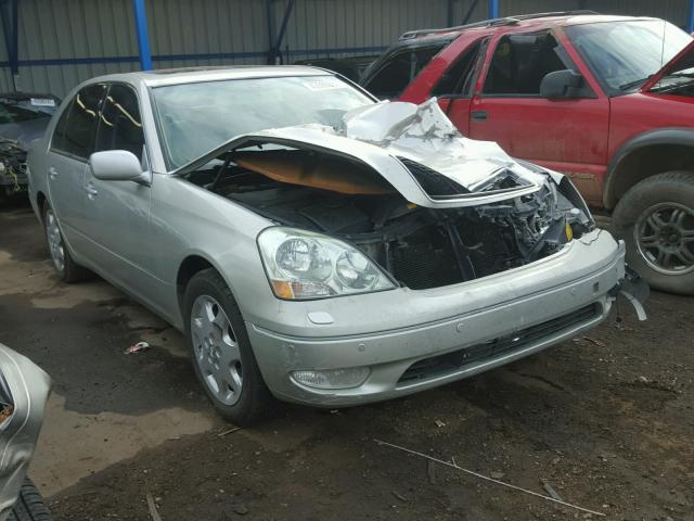 JTHBN30F620085539 - 2002 LEXUS LS 430 SILVER photo 1