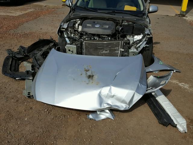 YV140MFK7F2350525 - 2015 VOLVO S60 PREMIE SILVER photo 9