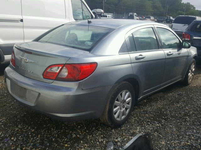 1C3LC46K58N124384 - 2008 CHRYSLER SEBRING LX BLUE photo 4