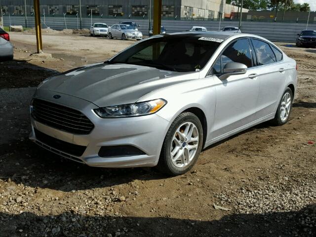 3FA6P0H70GR297990 - 2016 FORD FUSION SE SILVER photo 2