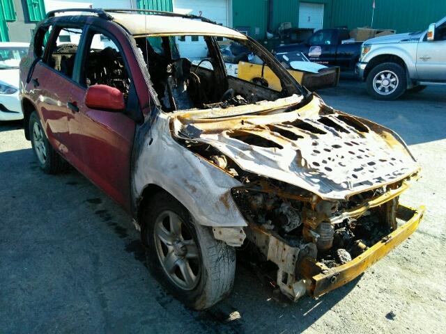 JTMBD33V975055324 - 2007 TOYOTA RAV4 RED photo 1