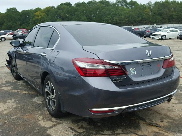 1HGCR2F36GA045269 - 2016 HONDA ACCORD GRAY photo 3