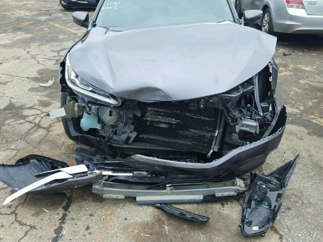 1HGCR2F36GA045269 - 2016 HONDA ACCORD GRAY photo 9