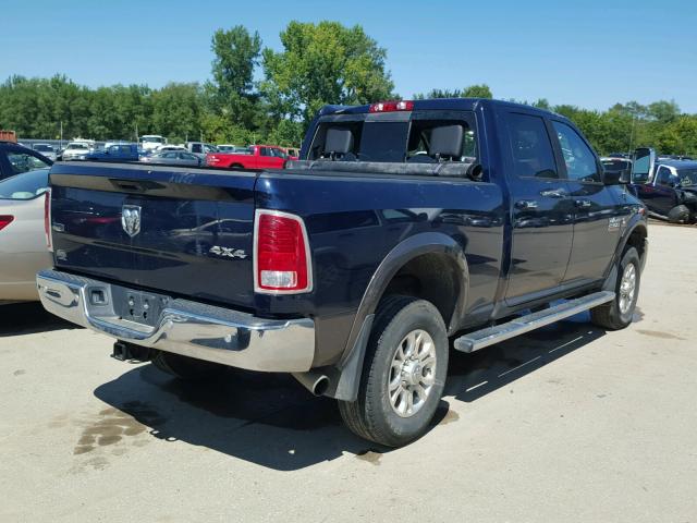 3C6UR5FL3JG133748 - 2018 RAM 2500 LARAM BLUE photo 4