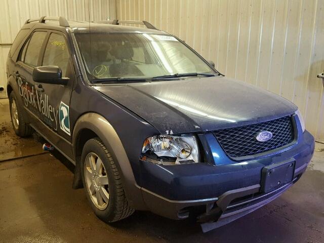 1FMDK04185GA15290 - 2005 FORD FREESTYLE BLUE photo 1