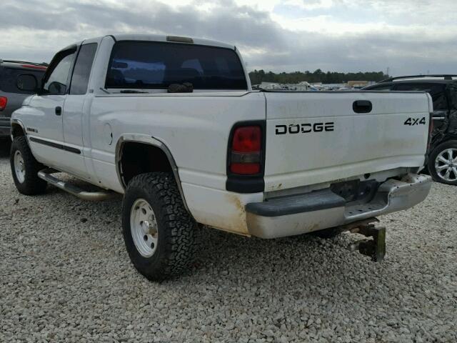 1B7HF13Z31J590871 - 2001 DODGE RAM 1500 WHITE photo 3