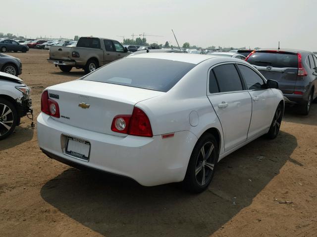 1G1ZA5EB4AF107474 - 2010 CHEVROLET MALIBU LS თეთრი ფოტო 4