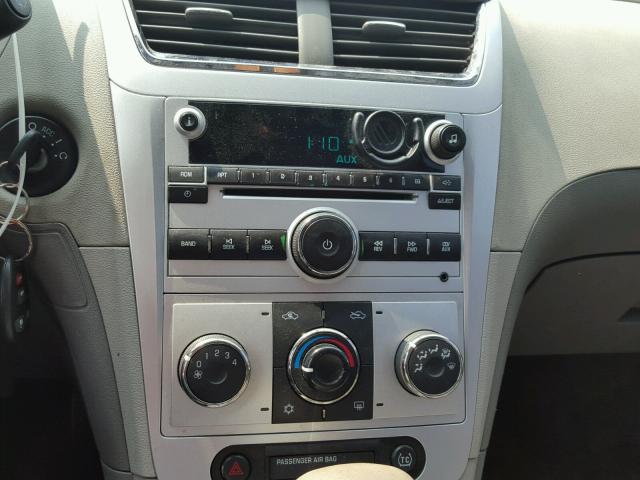 1G1ZA5EB4AF107474 - 2010 CHEVROLET MALIBU LS თეთრი ფოტო 9