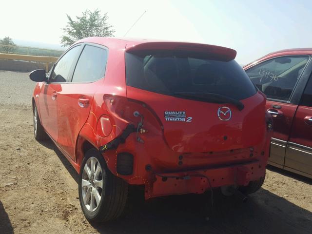 JM1DE1LZ9E0177527 - 2014 MAZDA MAZDA2 TOU RED photo 3