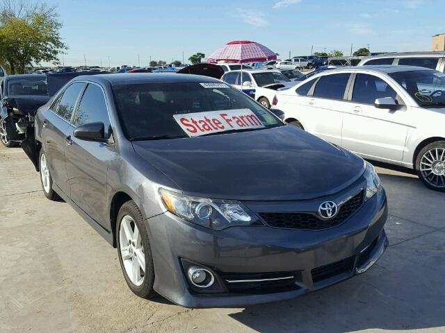 4T1BF1FK7DU216654 - 2013 TOYOTA CAMRY L CHARCOAL photo 1