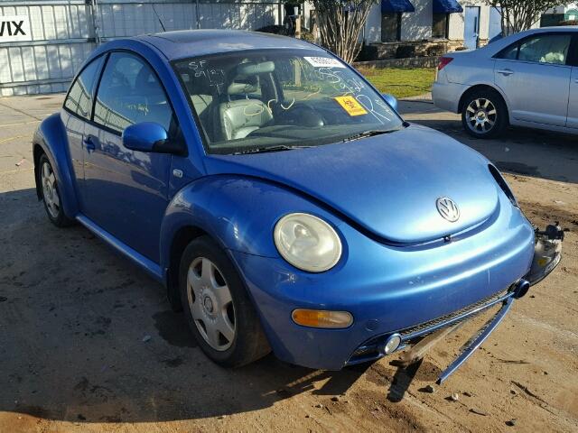 3VWCK21C61M459928 - 2001 VOLKSWAGEN NEW BEETLE 蓝色 照片 1