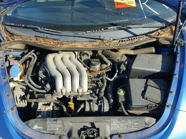 3VWCK21C61M459928 - 2001 VOLKSWAGEN NEW BEETLE 蓝色 照片 7