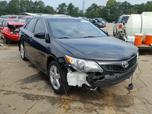 4T1BF1FK5DU241696 - 2013 TOYOTA CAMRY BLACK photo 1