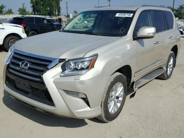 JTJBM7FX0F5092794 - 2015 LEXUS GX BASE BEIGE photo 2