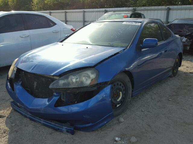 JH4DC53015S006045 - 2005 ACURA RSX TYPE-S BLUE photo 2