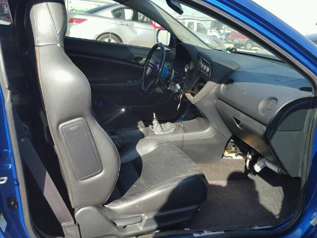 JH4DC53015S006045 - 2005 ACURA RSX TYPE-S BLUE photo 5