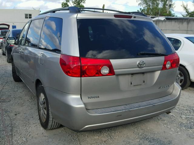 5TDZA23C96S486979 - 2006 TOYOTA SIENNA CE BEIGE photo 3