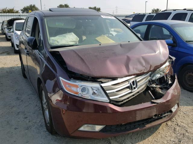 5FNRL5H92DB070220 - 2013 HONDA ODYSSEY TO BURGUNDY photo 1