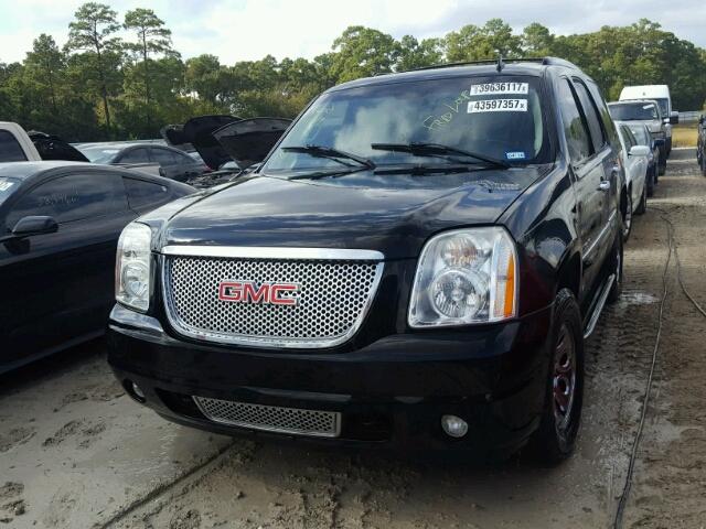 1GKFK63858J165142 - 2008 GMC YUKON DENA BLACK photo 2