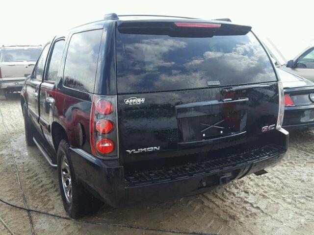 1GKFK63858J165142 - 2008 GMC YUKON DENA BLACK photo 3