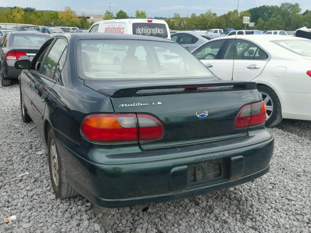 1G1NE52J13M568791 - 2003 CHEVROLET MALIBU LS Жасыл фото 3