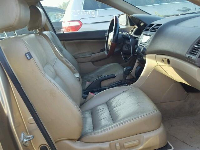 1HGCM66576A017020 - 2006 HONDA ACCORD EX GOLD photo 5