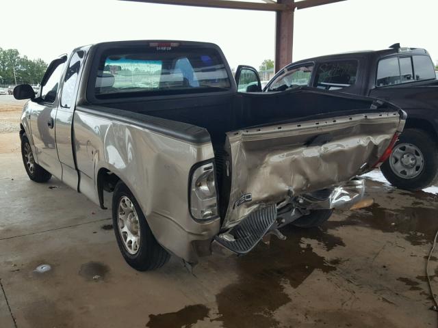 1FTZX17271NB08233 - 2001 FORD F150 Dorado foto 3