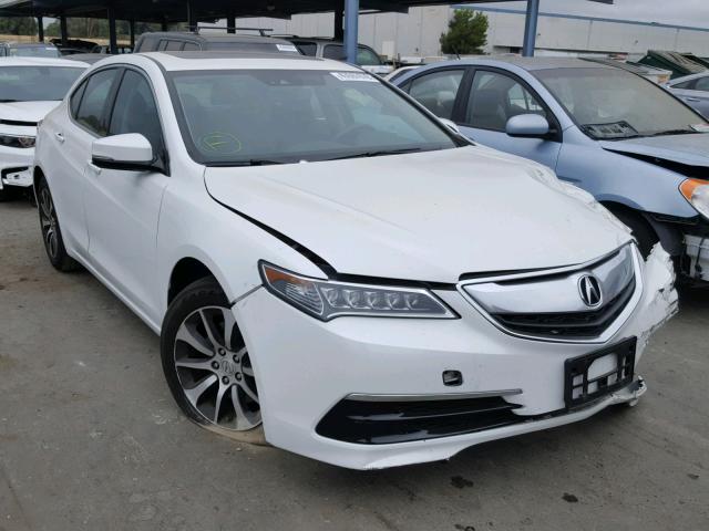 19UUB1F53FA009347 - 2015 ACURA TLX TECH თეთრი ფოტო 1
