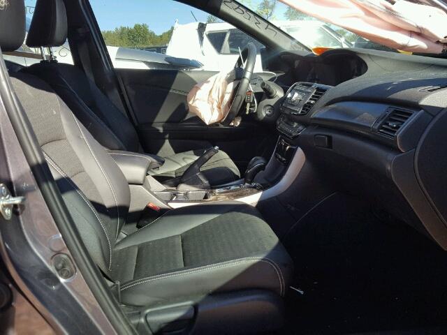 1HGCR2F57GA164885 - 2016 HONDA ACCORD SPO CHARCOAL photo 5
