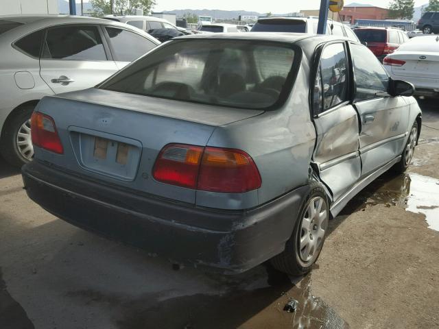 2HGEJ661XYH560915 - 2000 HONDA CIVIC BASE BLUE photo 4