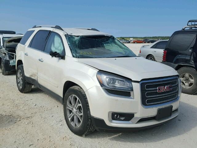 1GKKRRKD9FJ292628 - 2015 GMC ACADIA SLT WHITE photo 1