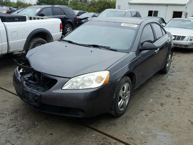 1G2ZF58BX74201470 - 2007 PONTIAC G6 GRAY photo 2