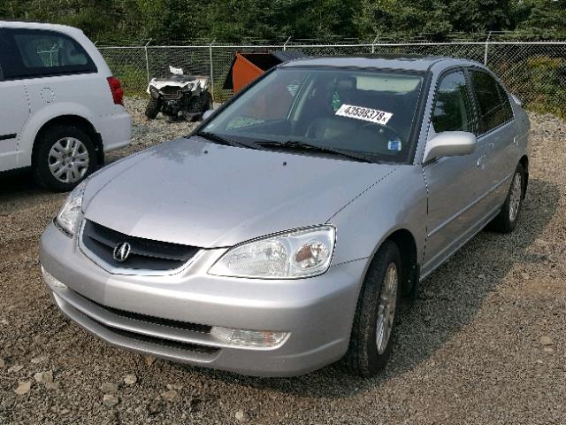 2HHES35892H006536 - 2002 ACURA 1.7EL PREM SILVER photo 2