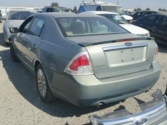 3FAHP08129R138640 - 2009 FORD FUSION SEL GREEN photo 3