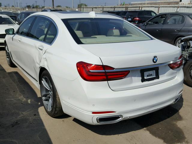 WBA7E2C50GG546735 - 2016 BMW 740 I WHITE photo 3