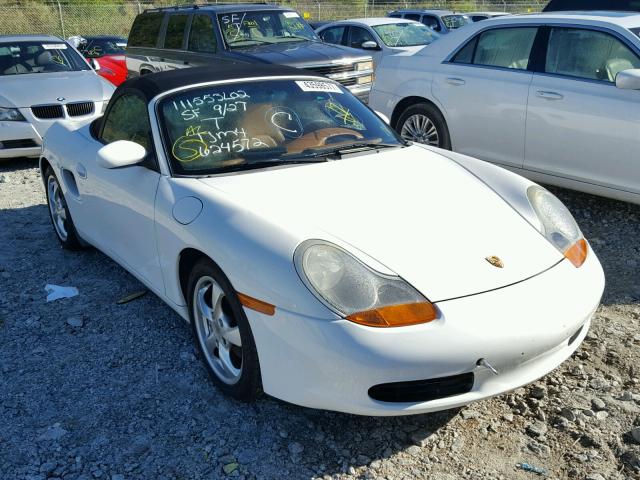 WP0CA29842U624572 - 2002 PORSCHE BOXSTER WHITE photo 1