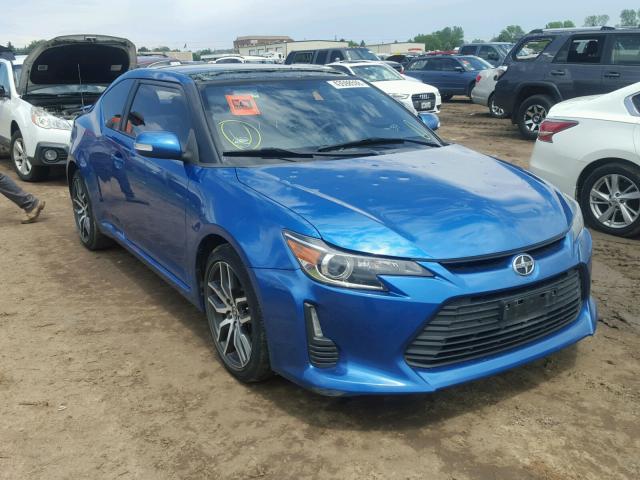 JTKJF5C75F3091727 - 2015 TOYOTA SCION TC 蓝色 照片 1