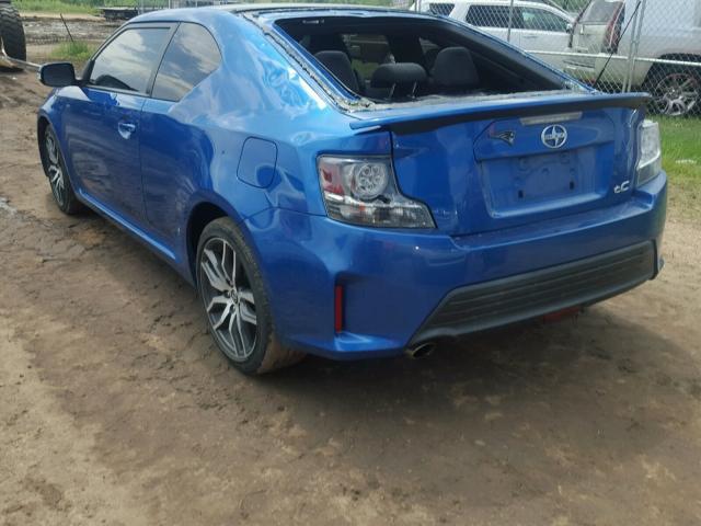 JTKJF5C75F3091727 - 2015 TOYOTA SCION TC 蓝色 照片 3