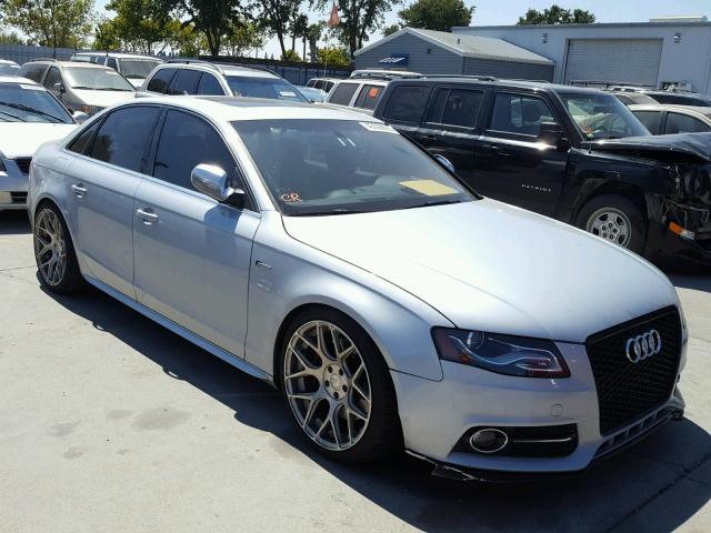 WAUBGAFL3BA095045 - 2011 AUDI S4 PREMIUM SILVER photo 1