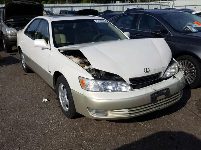 JT8BF28G3X0206488 - 1999 LEXUS ES 300 WHITE photo 1