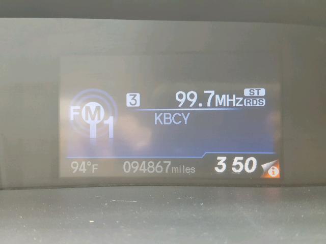 2HGFG3B19CH502505 - 2012 HONDA CIVIC EXL 黑色 照片 8