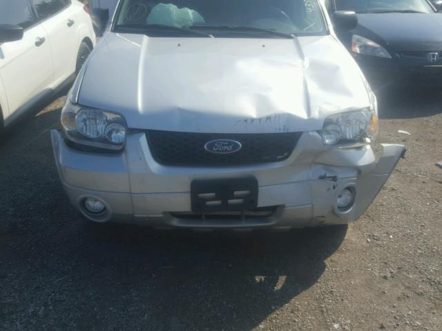 1FMCU49H97KA25636 - 2007 FORD ESCAPE HEV SILVER photo 7