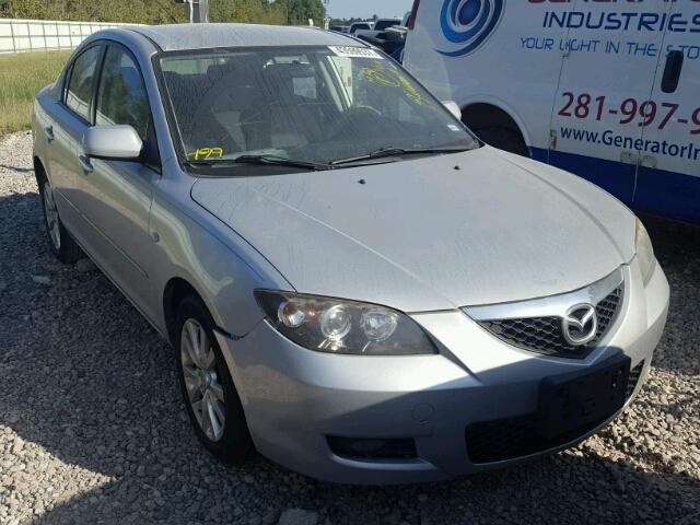 JM1BK32F671693876 - 2007 MAZDA 3 I SILVER photo 1