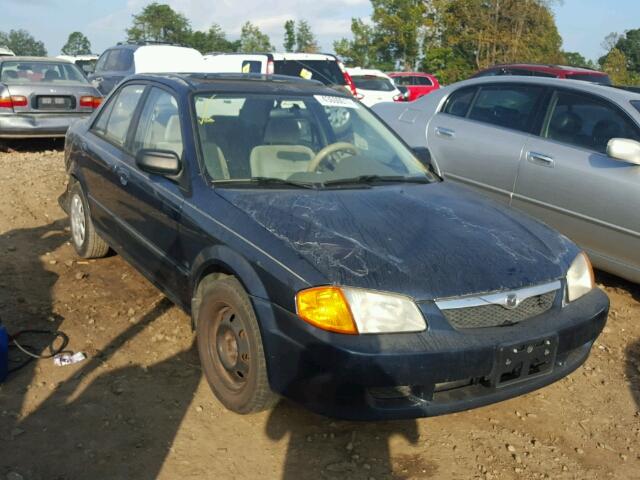 JM1BJ2221X0184570 - 1999 MAZDA PROTEGE DX BLUE photo 1