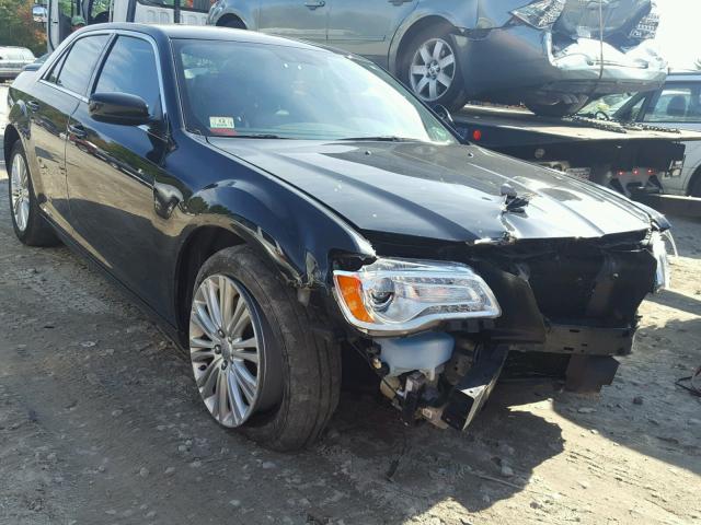 2C3CCARG3EH287982 - 2014 CHRYSLER 300 BLACK photo 1