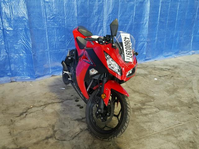 JKAEX8A13GDA30066 - 2016 KAWASAKI EX300 A RED photo 1