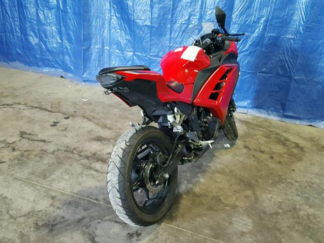 JKAEX8A13GDA30066 - 2016 KAWASAKI EX300 A RED photo 4