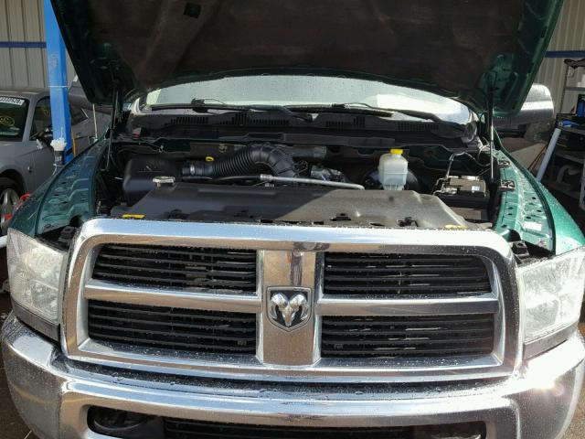 3C6TD5JT0CG288021 - 2012 DODGE RAM 2500 S GREEN photo 7