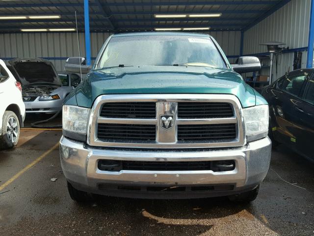 3C6TD5JT0CG288021 - 2012 DODGE RAM 2500 S GREEN photo 9